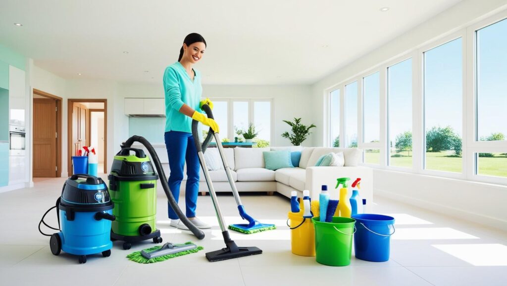 Mersin temizlik şirketi zyleno personeli, ev temizliği, inşaat temizliği, ofis temizliği penceresi temizliği yapıyor. Mersin manzarası arka planda